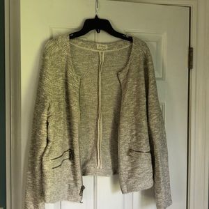 Lou and Grey Zip Sweater